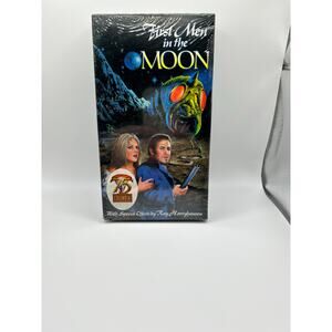 1964 First Men in the Moon Movie HG Wells Factory Sealed VHS Tape